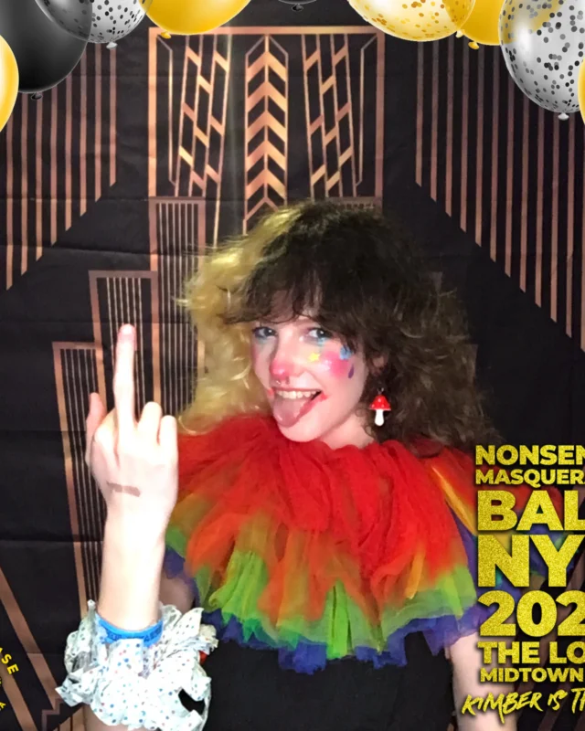 Nonsense Masquerade Ball NYE 2022 Photobooth 📸: @nonsenseatl