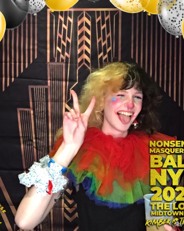 Nonsense Masquerade Ball NYE 2022 Photobooth 📸: @nonsenseatl