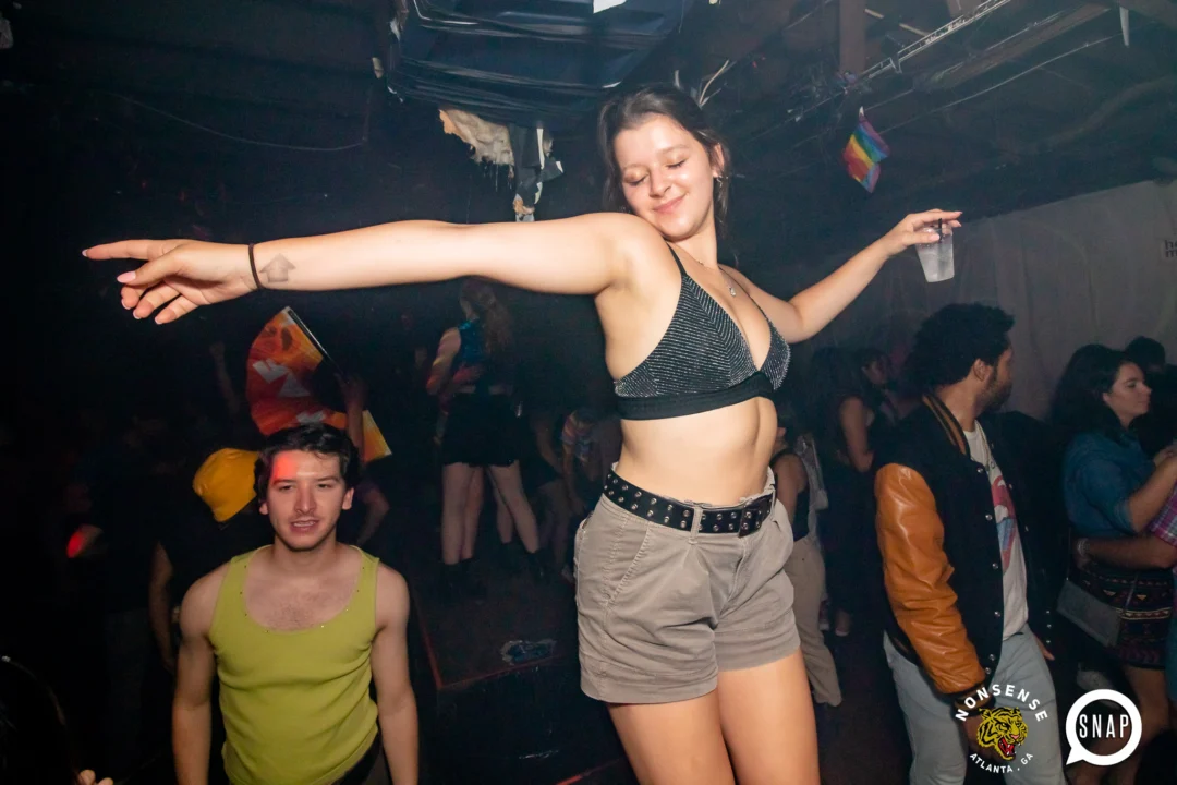 Hot Mess dance pop party - Every third Friday of the month at The Basement - Kimber is the DJ - Photos by Darcy of Oh Snap Kid