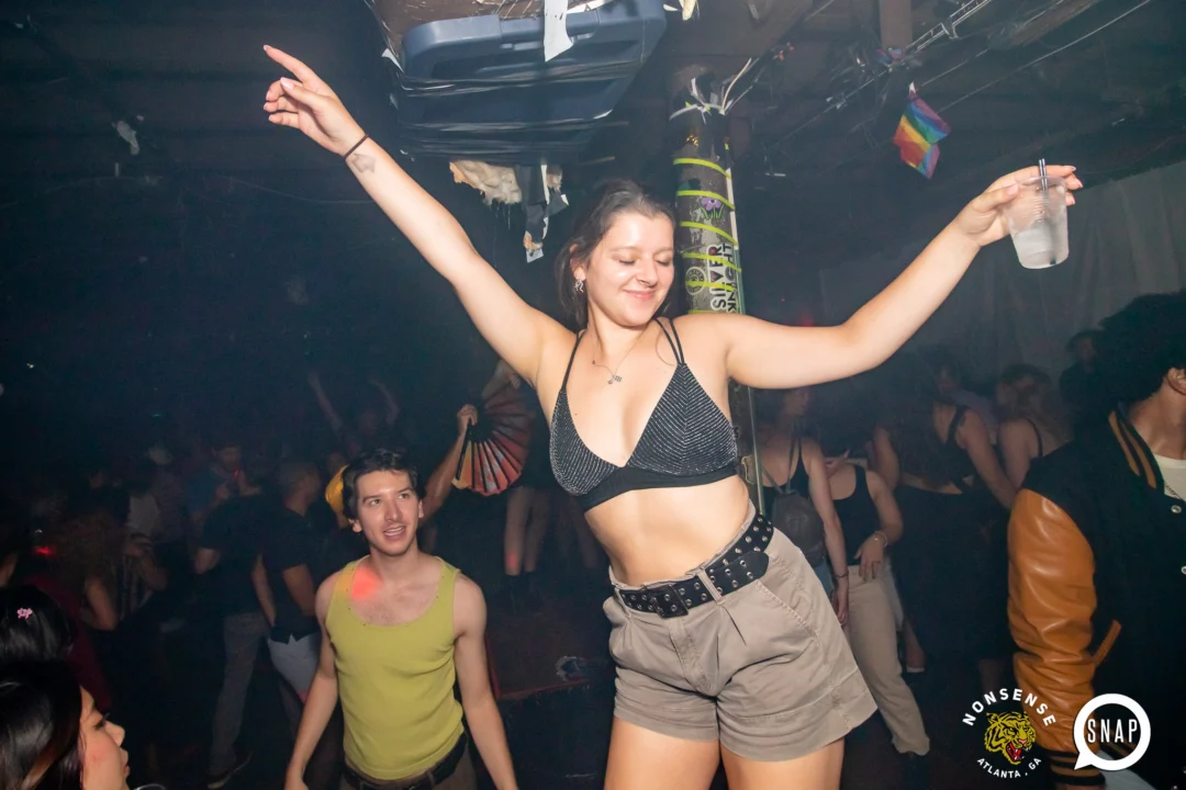 Hot Mess dance pop party - Every third Friday of the month at The Basement - Kimber is the DJ - Photos by Darcy of Oh Snap Kid