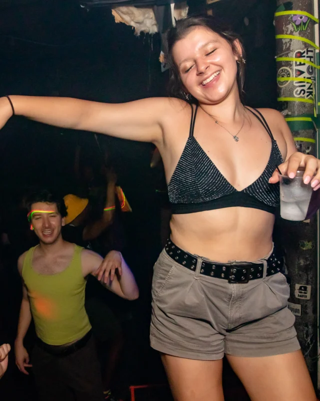 Hot Mess dance pop party - Every third Friday of the month at The Basement - Kimber is the DJ - Photos by Darcy of Oh Snap Kid