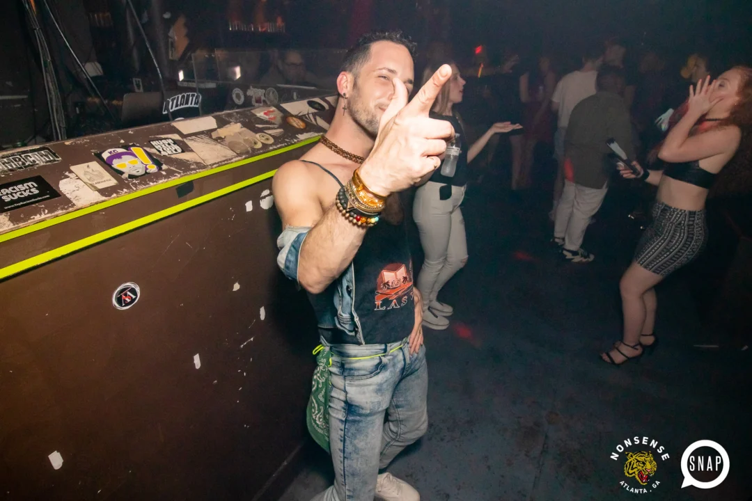 Hot Mess dance pop party - Every third Friday of the month at The Basement - Kimber is the DJ - Photos by Darcy of Oh Snap Kid
