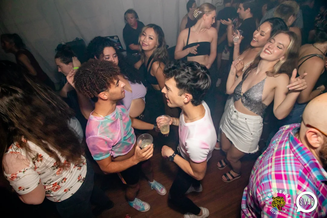 Hot Mess dance pop party - Every third Friday of the month at The Basement - Kimber is the DJ - Photos by Darcy of Oh Snap Kid