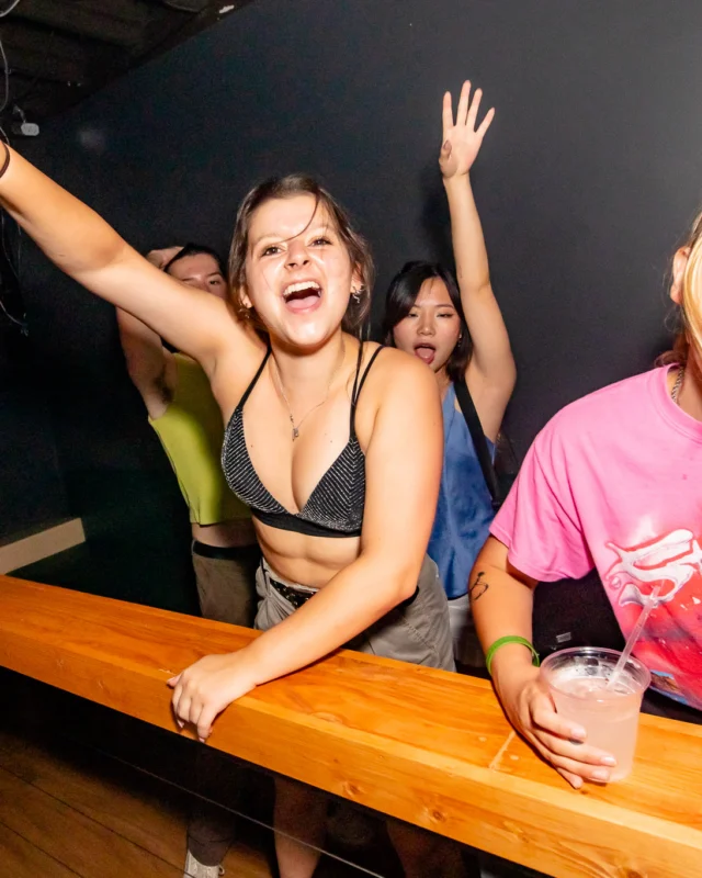 Hot Mess dance pop party - Every third Friday of the month at The Basement - Kimber is the DJ - Photos by Darcy of Oh Snap Kid