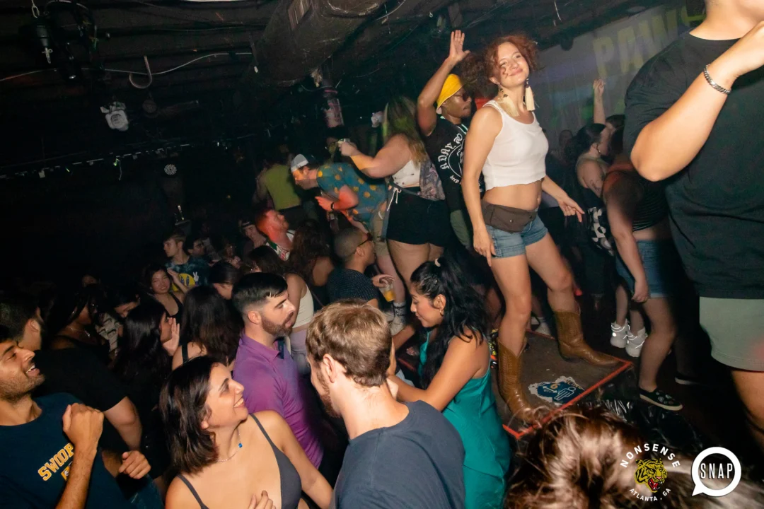 Hot Mess dance pop party - Every third Friday of the month at The Basement - Kimber is the DJ - Photos by Darcy of Oh Snap Kid