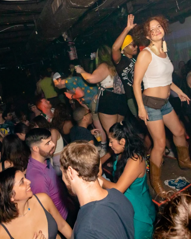 Hot Mess dance pop party - Every third Friday of the month at The Basement - Kimber is the DJ - Photos by Darcy of Oh Snap Kid