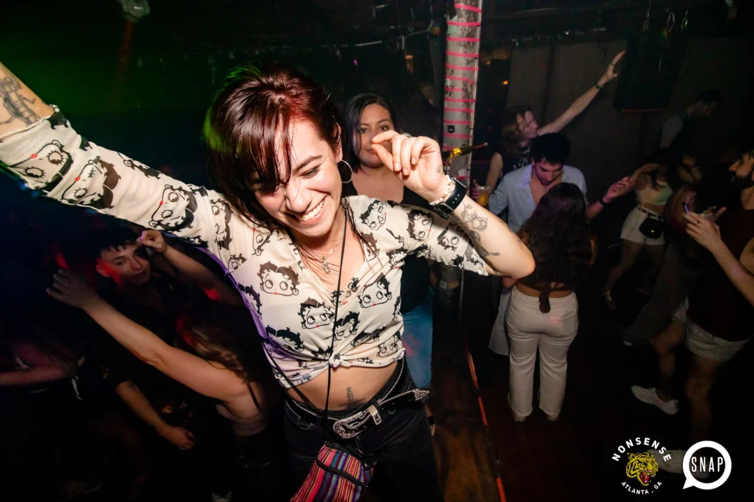 Hot Mess dance pop party - Every third Friday of the month at The Basement - Kimber is the DJ - Photos by Darcy of Oh Snap Kid