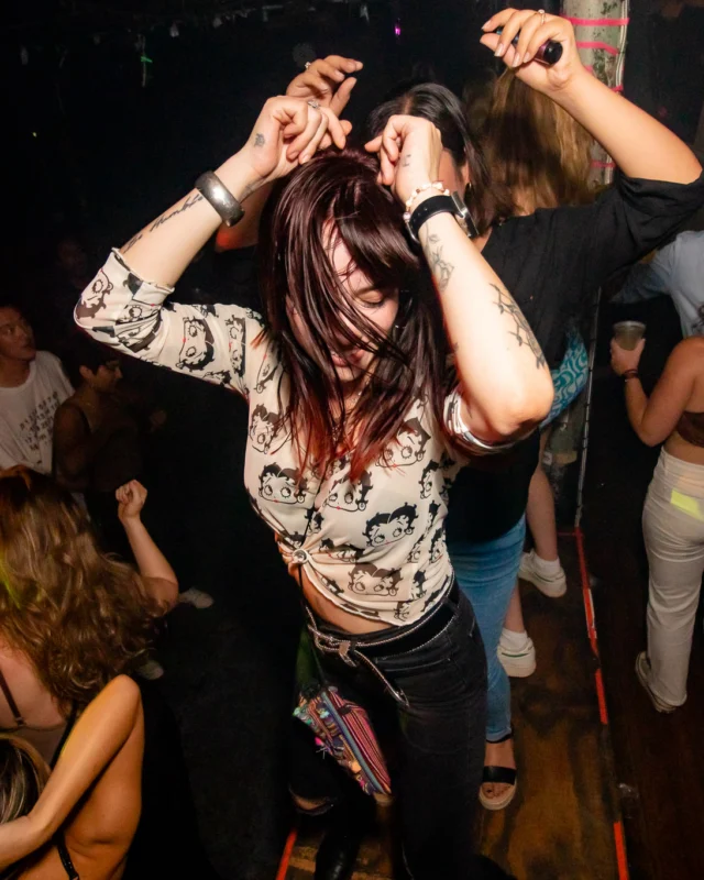 Hot Mess dance pop party - Every third Friday of the month at The Basement - Kimber is the DJ - Photos by Darcy of Oh Snap Kid