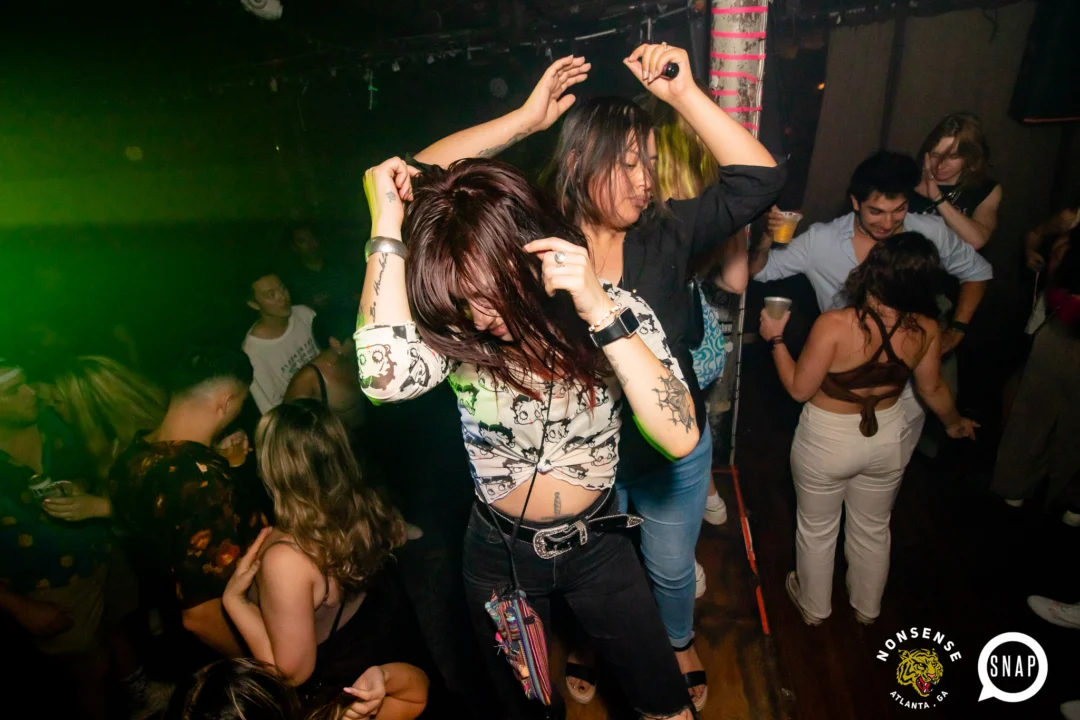 Hot Mess dance pop party - Every third Friday of the month at The Basement - Kimber is the DJ - Photos by Darcy of Oh Snap Kid