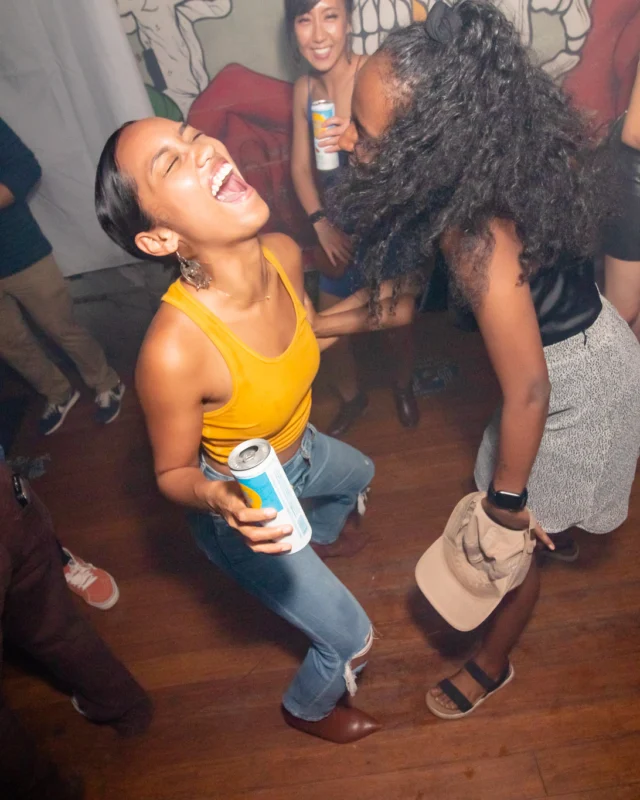 Hot Mess dance pop party - Every third Friday of the month at The Basement - Kimber is the DJ - Photos by Darcy of Oh Snap Kid