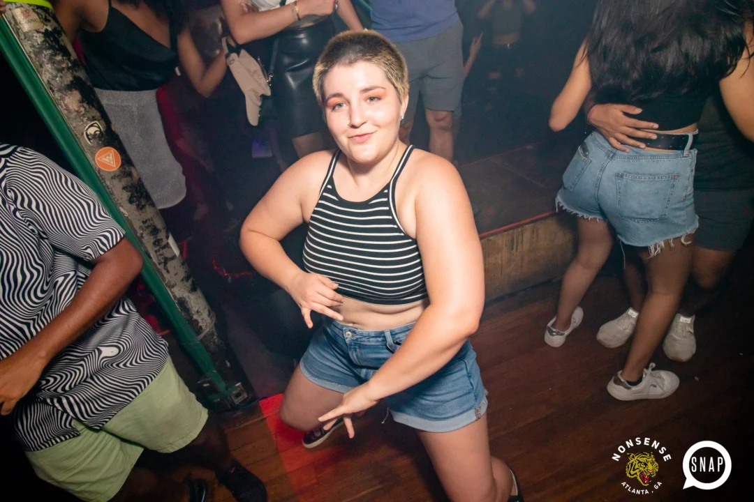 Hot Mess dance pop party - Every third Friday of the month at The Basement - Kimber is the DJ - Photos by Darcy of Oh Snap Kid
