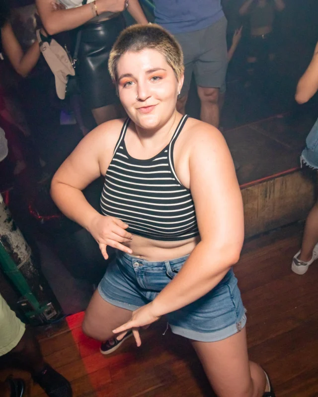 Hot Mess dance pop party - Every third Friday of the month at The Basement - Kimber is the DJ - Photos by Darcy of Oh Snap Kid