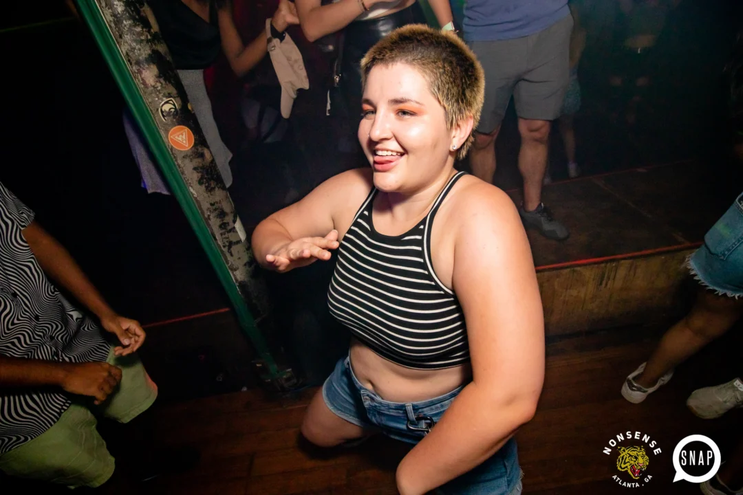 Hot Mess dance pop party - Every third Friday of the month at The Basement - Kimber is the DJ - Photos by Darcy of Oh Snap Kid