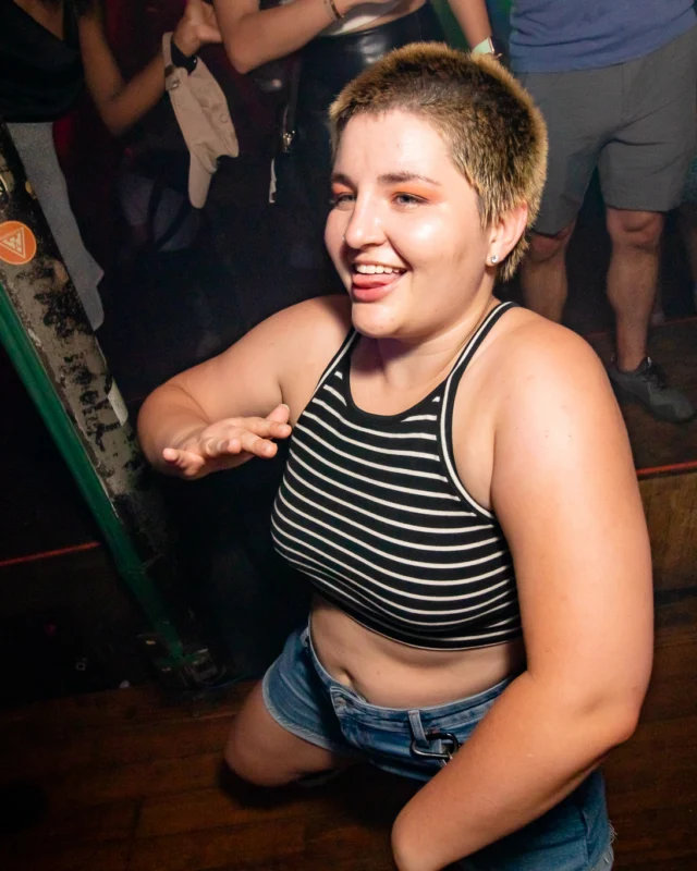 Hot Mess dance pop party - Every third Friday of the month at The Basement - Kimber is the DJ - Photos by Darcy of Oh Snap Kid