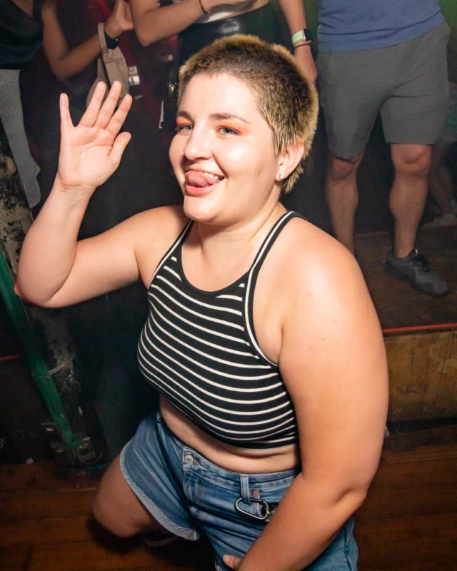 Hot Mess dance pop party - Every third Friday of the month at The Basement - Kimber is the DJ - Photos by Darcy of Oh Snap Kid