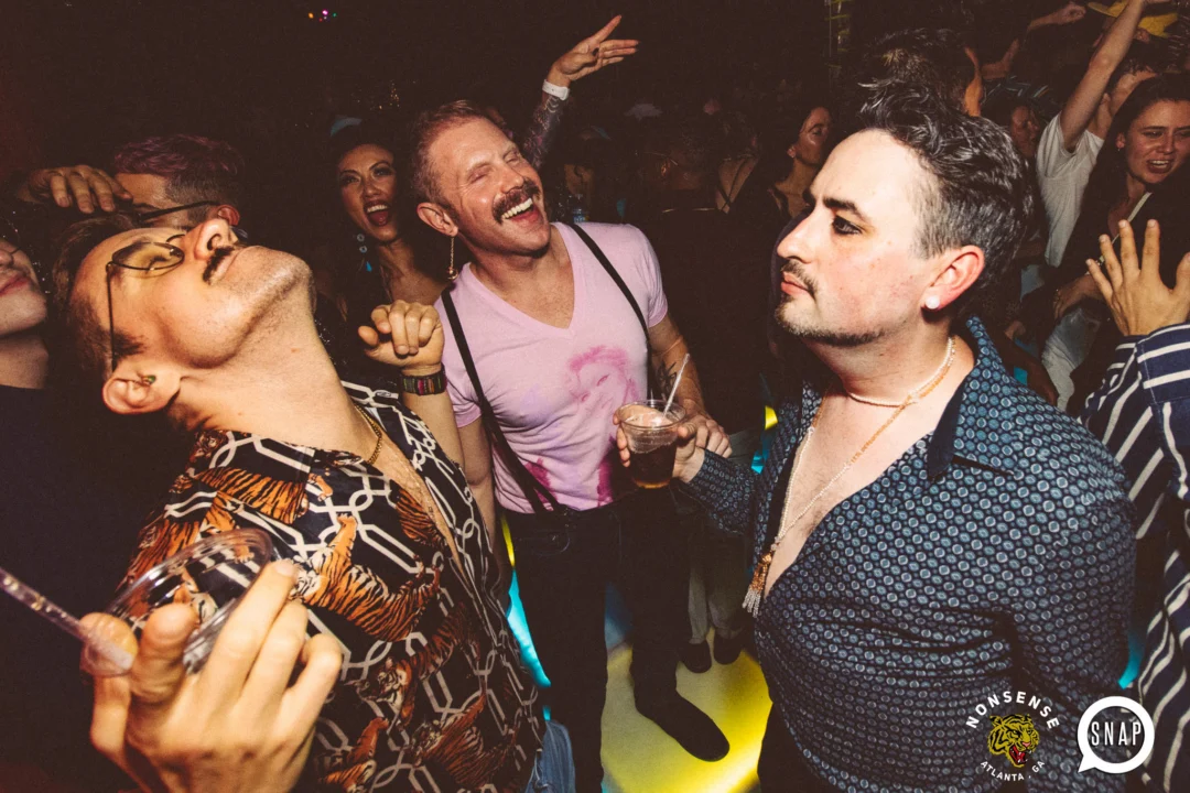 The 12th gathering of Atlanta Disco Society - September 24, 2022 at The Basement - Kimber was the DJ - Darcy of Oh Snap Kid was the photog - See you again in 2023