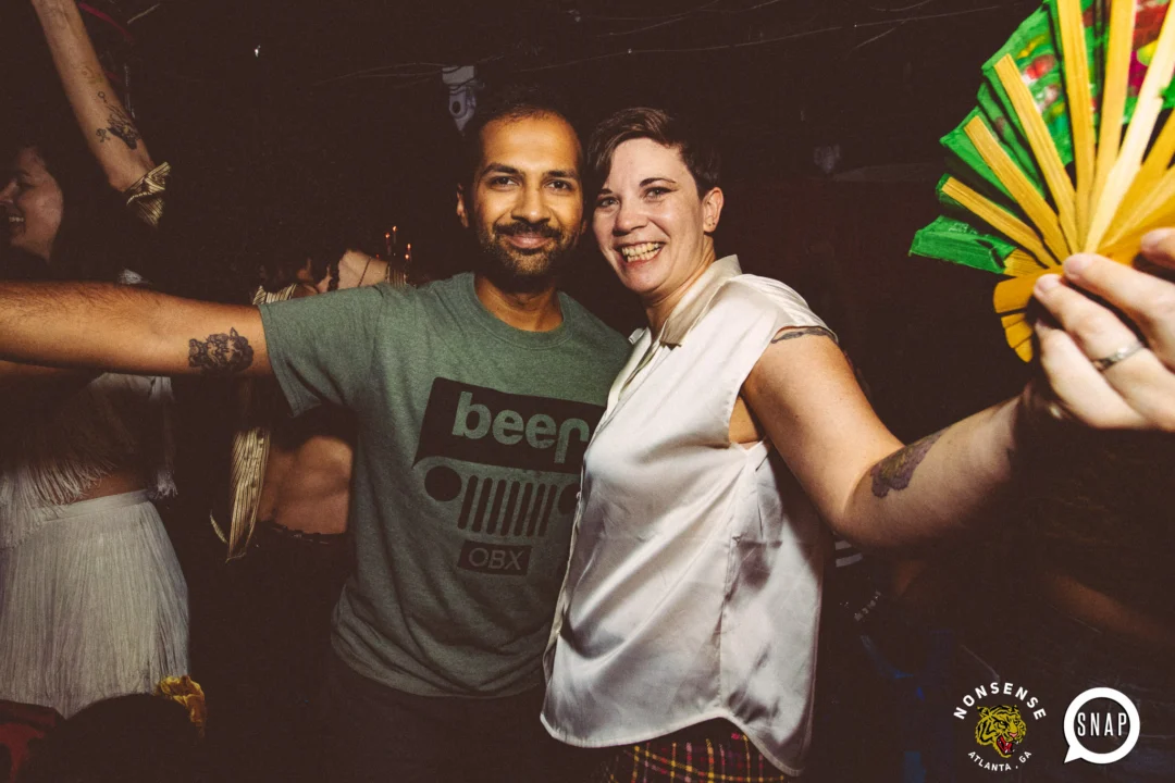 The 12th gathering of Atlanta Disco Society - September 24, 2022 at The Basement - Kimber was the DJ - Darcy of Oh Snap Kid was the photog - See you again in 2023