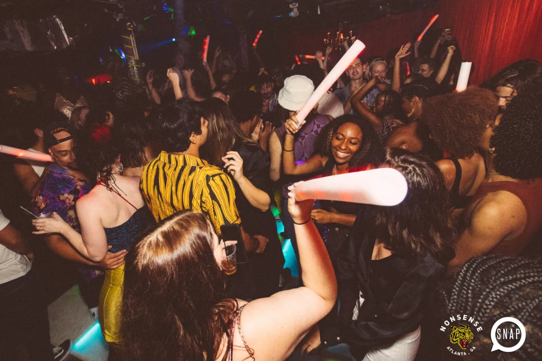 The 12th gathering of Atlanta Disco Society - September 24, 2022 at The Basement - Kimber was the DJ - Darcy of Oh Snap Kid was the photog - See you again in 2023