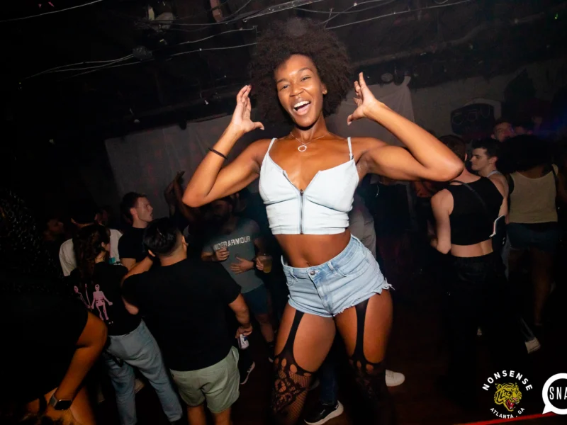 Hot Mess dance pop party (third Friday of every month at The Basement) - September 2022 - Kimber was the DJ - Darcy of Oh Snap Kid was the photog