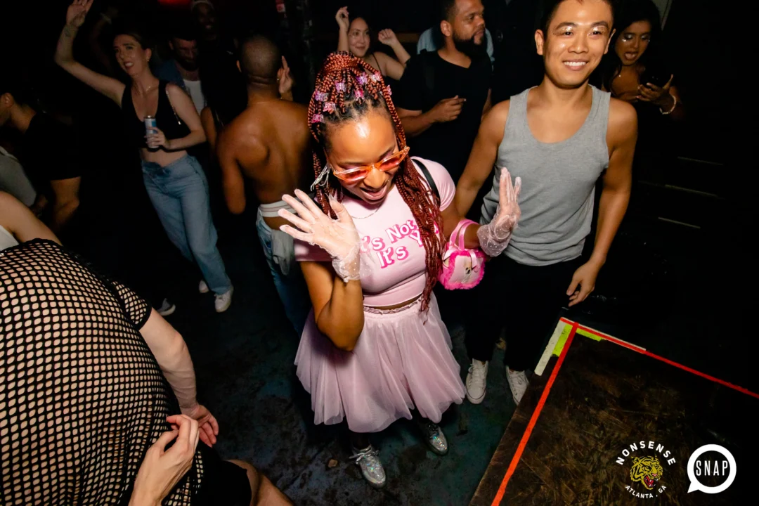 Hot Mess dance pop party (third Friday of every month at The Basement) - September 2022 - Kimber was the DJ - Darcy of Oh Snap Kid was the photog