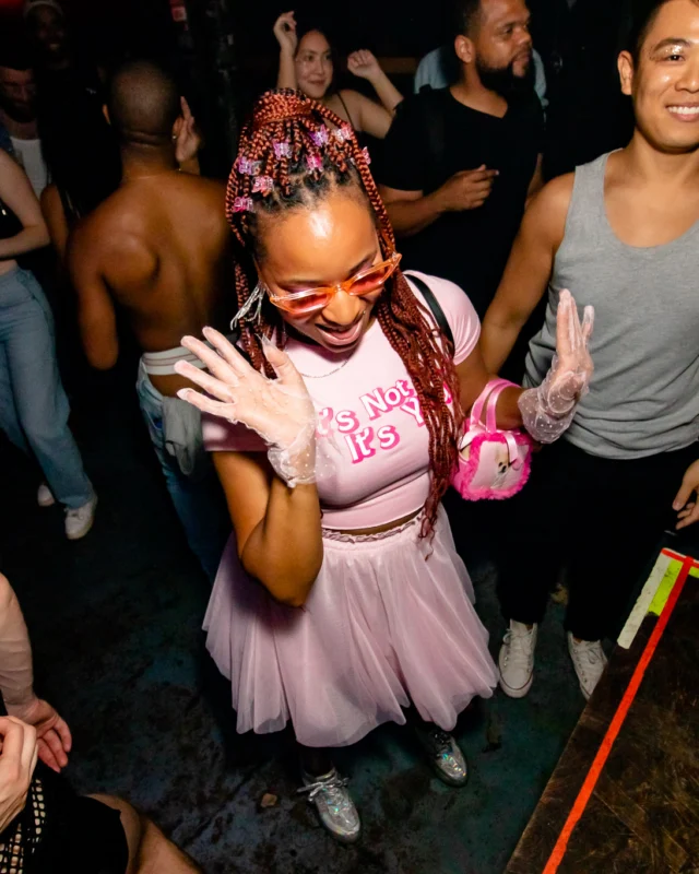 Hot Mess dance pop party (third Friday of every month at The Basement) - September 2022 - Kimber was the DJ - Darcy of Oh Snap Kid was the photog