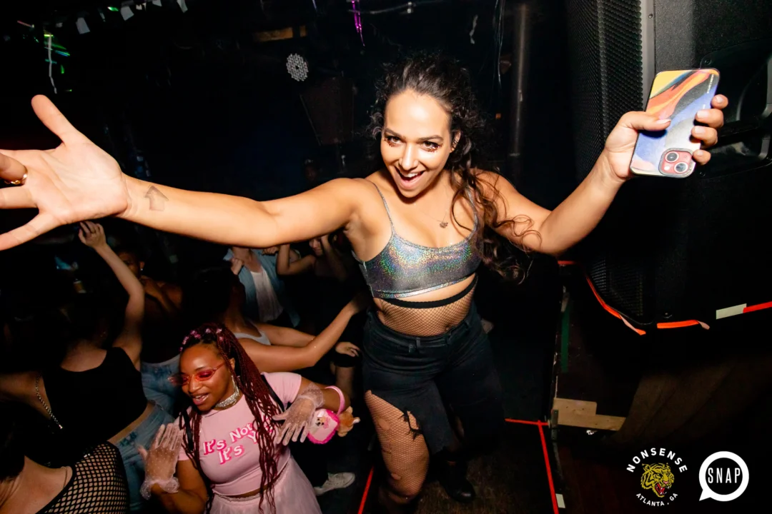 Hot Mess dance pop party (third Friday of every month at The Basement) - September 2022 - Kimber was the DJ - Darcy of Oh Snap Kid was the photog
