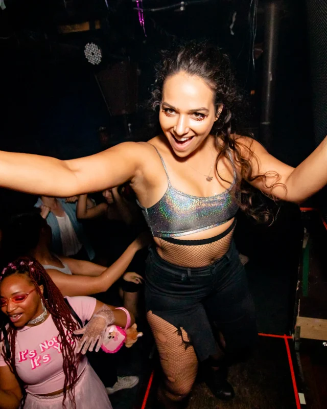Hot Mess dance pop party (third Friday of every month at The Basement) - September 2022 - Kimber was the DJ - Darcy of Oh Snap Kid was the photog