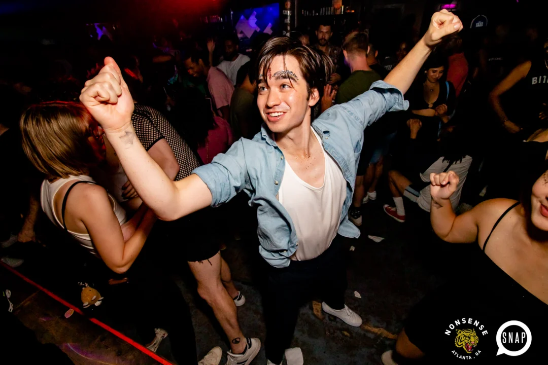 Hot Mess dance pop party (third Friday of every month at The Basement) - September 2022 - Kimber was the DJ - Darcy of Oh Snap Kid was the photog