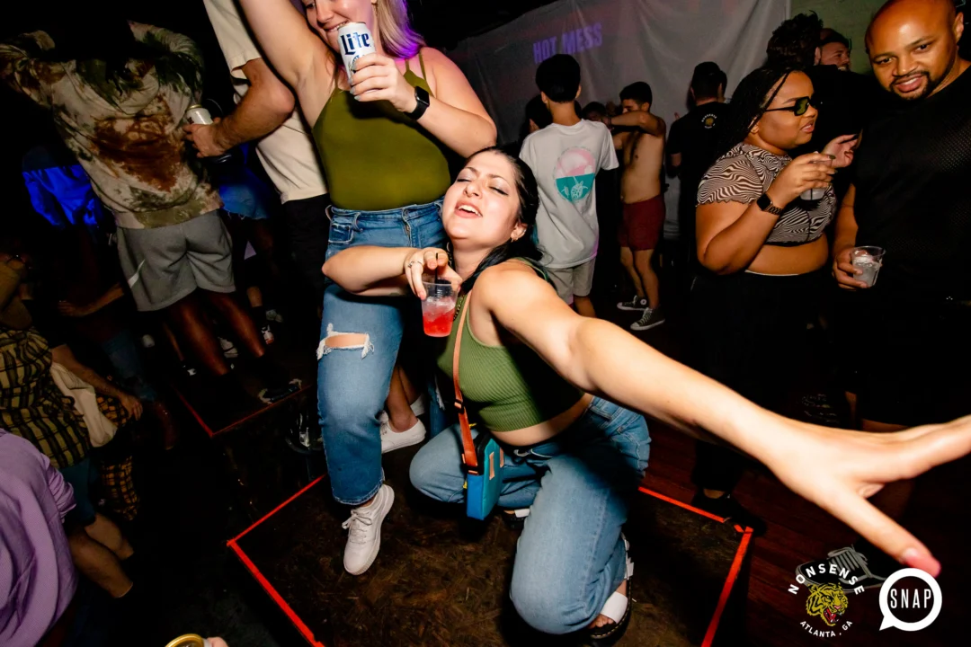 Hot Mess dance pop party (third Friday of every month at The Basement) - September 2022 - Kimber was the DJ - Darcy of Oh Snap Kid was the photog