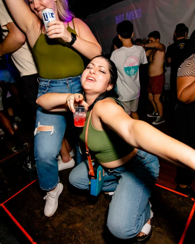 Hot Mess dance pop party (third Friday of every month at The Basement) - September 2022 - Kimber was the DJ - Darcy of Oh Snap Kid was the photog