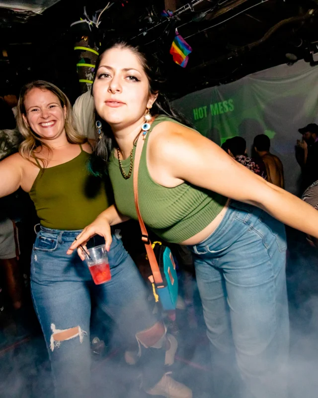Hot Mess dance pop party (third Friday of every month at The Basement) - September 2022 - Kimber was the DJ - Darcy of Oh Snap Kid was the photog