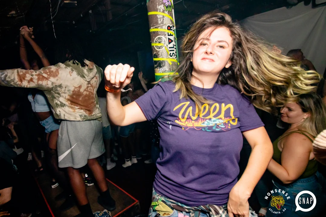 Hot Mess dance pop party (third Friday of every month at The Basement) - September 2022 - Kimber was the DJ - Darcy of Oh Snap Kid was the photog
