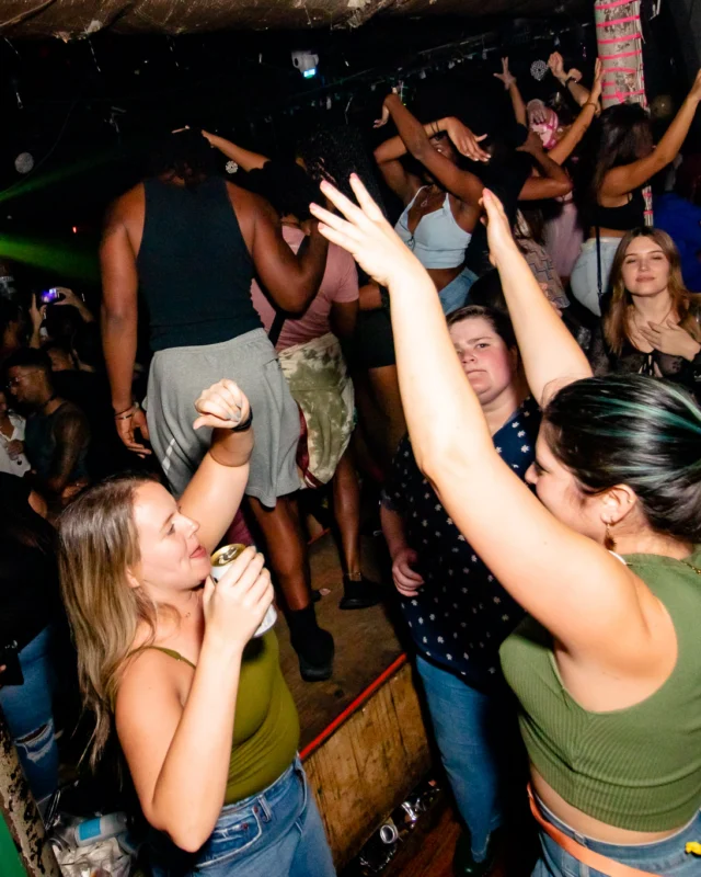 Hot Mess dance pop party (third Friday of every month at The Basement) - September 2022 - Kimber was the DJ - Darcy of Oh Snap Kid was the photog