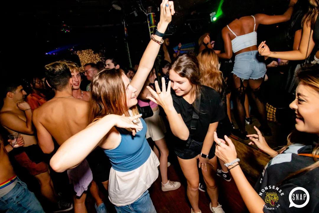 Hot Mess dance pop party (third Friday of every month at The Basement) - September 2022 - Kimber was the DJ - Darcy of Oh Snap Kid was the photog