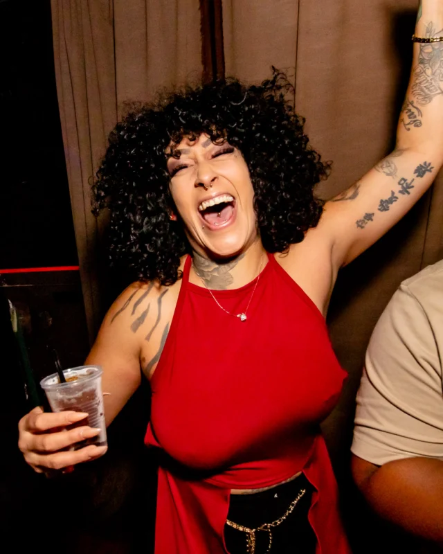 Hot Mess dance pop party (third Friday of every month at The Basement) - September 2022 - Kimber was the DJ - Darcy of Oh Snap Kid was the photog