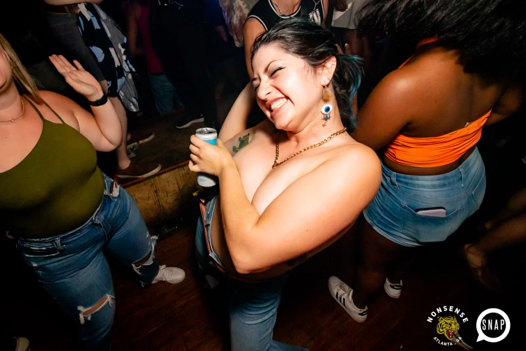 Hot Mess dance pop party (third Friday of every month at The Basement) - September 2022 - Kimber was the DJ - Darcy of Oh Snap Kid was the photog