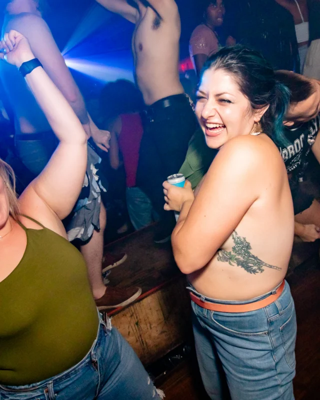 Hot Mess dance pop party (third Friday of every month at The Basement) - September 2022 - Kimber was the DJ - Darcy of Oh Snap Kid was the photog