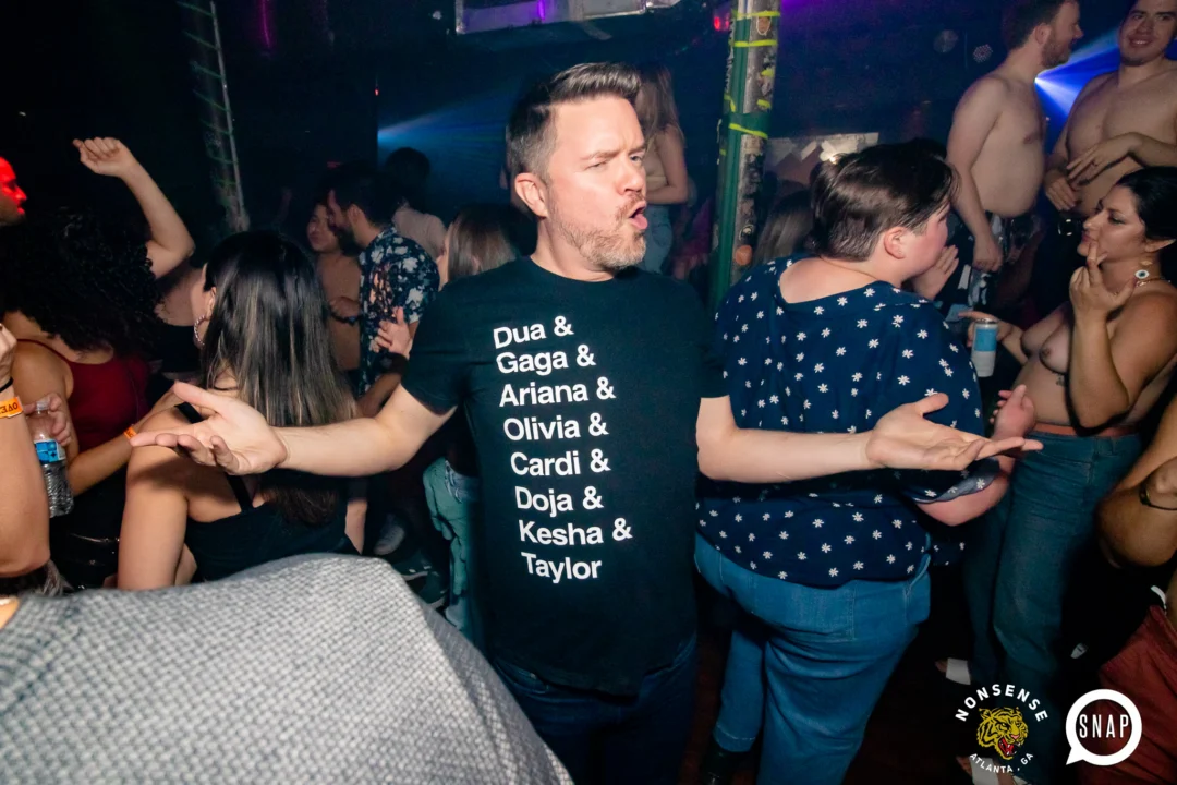 Hot Mess dance pop party (third Friday of every month at The Basement) - September 2022 - Kimber was the DJ - Darcy of Oh Snap Kid was the photog