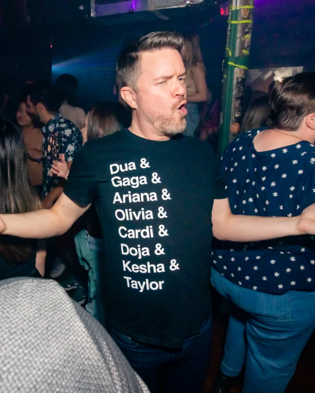 Hot Mess dance pop party (third Friday of every month at The Basement) - September 2022 - Kimber was the DJ - Darcy of Oh Snap Kid was the photog