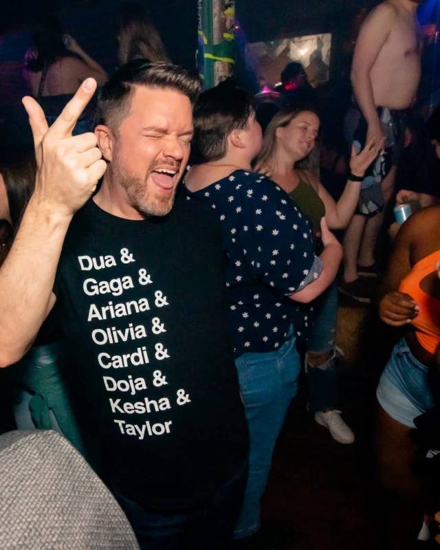 Hot Mess dance pop party (third Friday of every month at The Basement) - September 2022 - Kimber was the DJ - Darcy of Oh Snap Kid was the photog