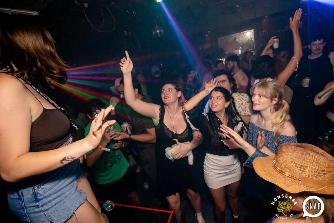 Hot Mess dance pop party (third Friday of every month at The Basement) - September 2022 - Kimber was the DJ - Darcy of Oh Snap Kid was the photog