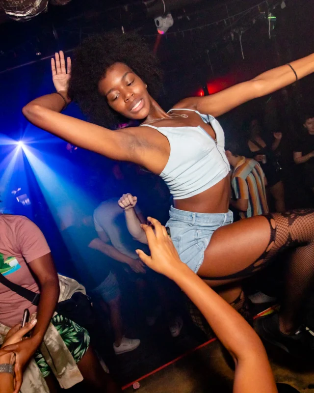 Hot Mess dance pop party (third Friday of every month at The Basement) - September 2022 - Kimber was the DJ - Darcy of Oh Snap Kid was the photog