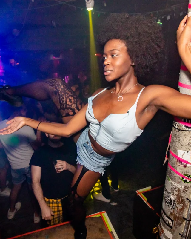 Hot Mess dance pop party (third Friday of every month at The Basement) - September 2022 - Kimber was the DJ - Darcy of Oh Snap Kid was the photog
