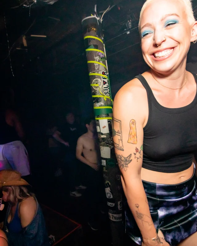 Hot Mess dance pop party (third Friday of every month at The Basement) - September 2022 - Kimber was the DJ - Darcy of Oh Snap Kid was the photog