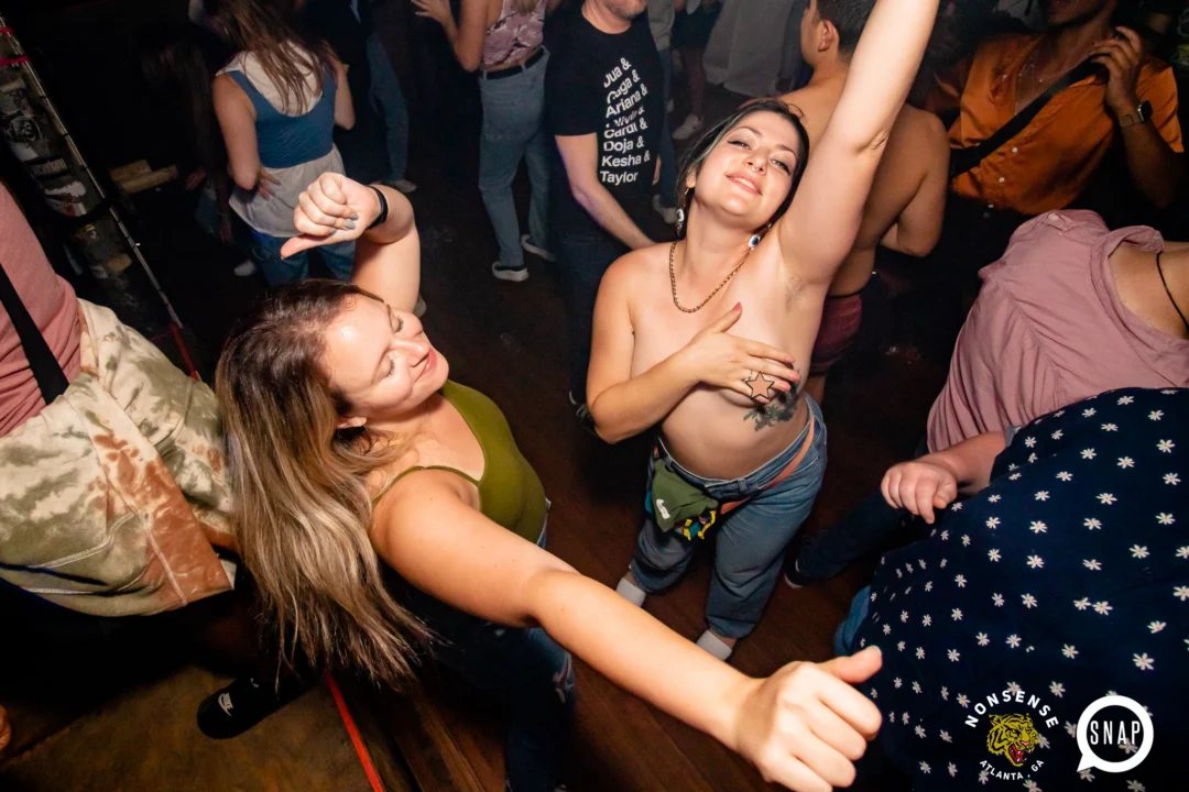 Hot Mess dance pop party (third Friday of every month at The Basement) - September 2022 - Kimber was the DJ - Darcy of Oh Snap Kid was the photog