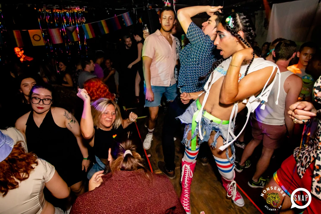 Heyday (first Saturday of every month at The Basement) - ATL Pride Edition - October 2022 - Kimber was your DJ - Darcy of Oh Snap Kid was your photog
