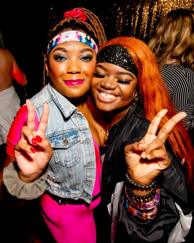 Heyday 80s Party - First Saturday of every month @ The Basement - Kimber is the DJ - Photo: Darcy for Oh Snap Kid
