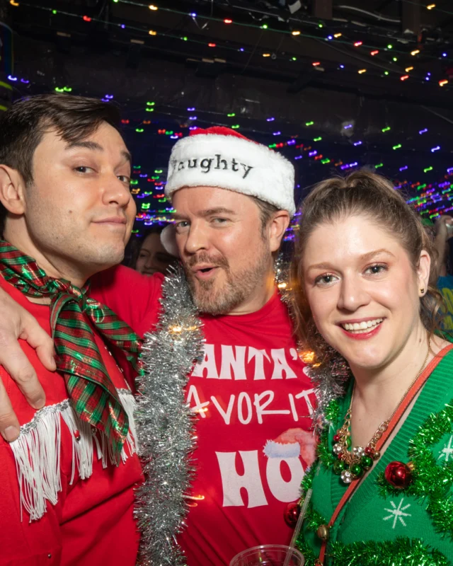 HOT MESS CHRISTMAS PARTY 2022 - The Basement, East Atlanta. Kimber was the DJ. Photo: Grace Kelly/Oh Snap.