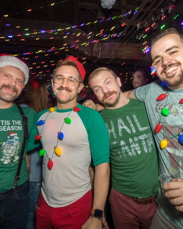 HOT MESS CHRISTMAS PARTY 2022 - The Basement, East Atlanta. Kimber was the DJ. Photo: Grace Kelly/Oh Snap.