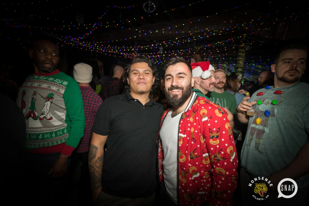 HOT MESS CHRISTMAS PARTY 2022 - The Basement, East Atlanta. Kimber was the DJ. Photo: Grace Kelly/Oh Snap.